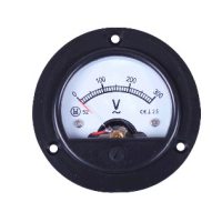 Вольтметр бензогенератора   300V круглый AMG