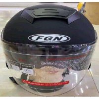 Шлем открытый   (mod:XX) (size:L,черный матовый)   FGN