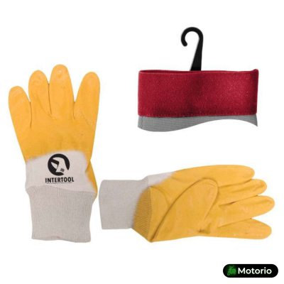 Перчатка, хлопковый трикотаж, с нитриловым покрытием ладони 10 (желтая) Перчатка, хлопковый трикотаж, с нитриловым покрытием ладони 10 (желтая) Купить в Интернет-магазине Моторио