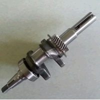 Коленвал   на Мотоблок   177F   (9Hp)   (под шпонку, Ø25mm)   (c шестернями и подшипником) TD