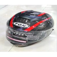 Шлем-интеграл (mod:602) (size:L, черно красный) FGN