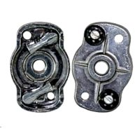 Храповик стартера бензокосы, малый, 2 собачки (пластик)   BEST