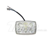Вставка в фару светодиодная квадратная   (D=14,9 cm 21W, 6 лампочек, дальний/ближний)   EVO