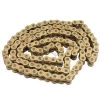 Цепь трансмиссии   520-120H   Kawasaki ZZR250, Yamaha R1, Dirt Bike, ATV   (желтая)   TTR