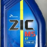 Масло   4T, 1л   (SAE 10W-40, полусинтетика,  M-5)   ZIC VDKI