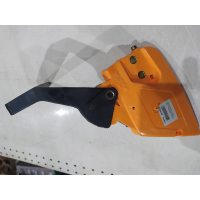 Тормоз ручной б/п (в сборе)   для Partner P350   (+натяжитель цепи)   WOODMAN   (mod.A)