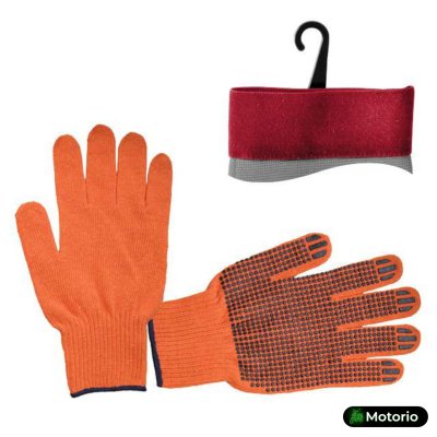 Перчатка б/п трикотаж с точечным покрытием PVC на ладони (оранжевая) Перчатка б/п трикотаж с точечным покрытием PVC на ладони (оранжевая) Купить в Интернет-магазине Моторио