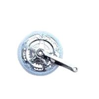 Звезды   велосипедные   (передние) 28/38/48T   (+2 шатуна L- 170mm, квадрат, хром, алюминий, с защитой) FM