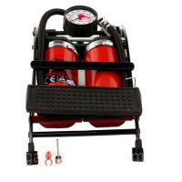 Насос   ножной   двухпоршневой (с манометром на 5кг/см2) (mod.222) FM