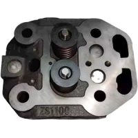 Головка цилиндра на Мотоблок   S195/S1100 High Quality (в сборе)   SANJIA
