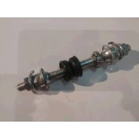 Ось колеса   переднего велосипедная (140мм, в сборе с чашками) VERE