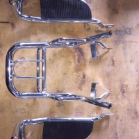 Багажник   задний металлический Alpha (с подножками)   KOMATCU